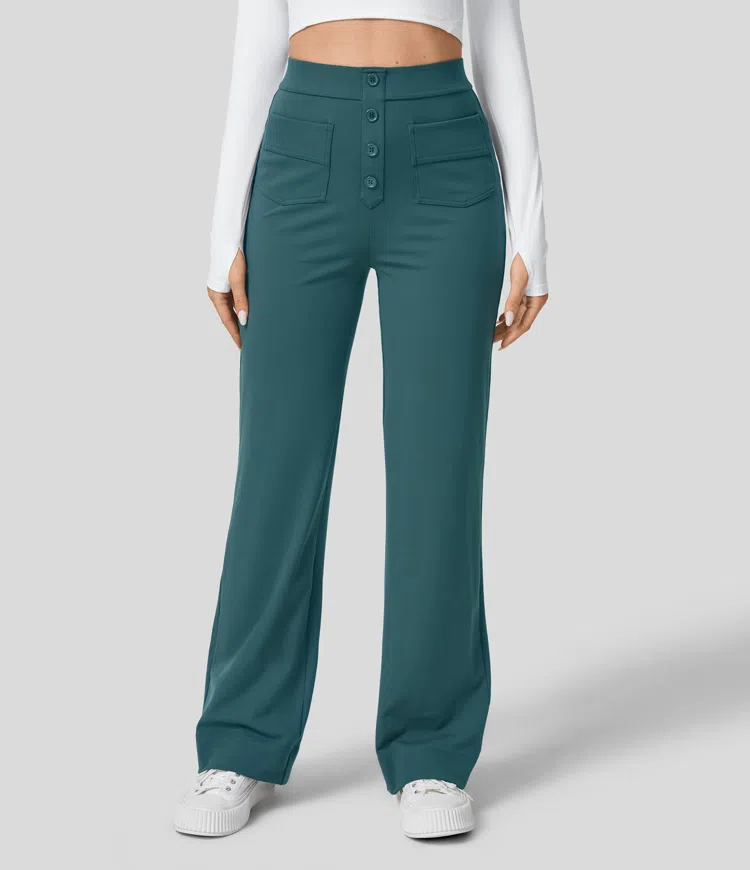 Camille – Pantalon Droit Élégant