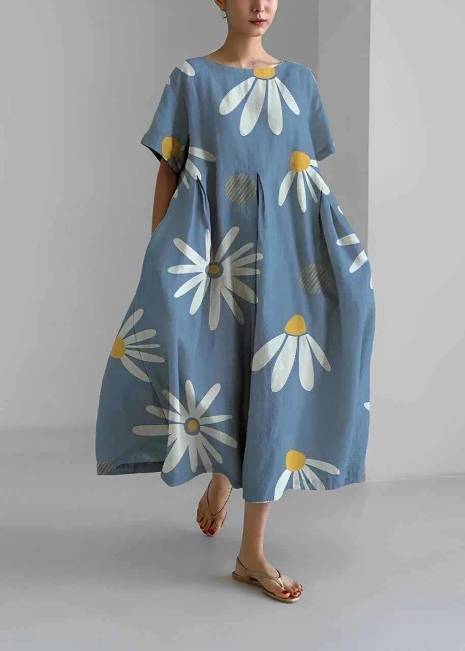 Amelia - Robe bohème à fleurs